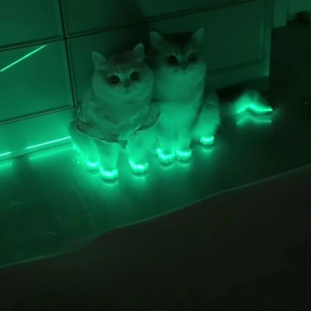 Cat luminous stickers adhesive tape night home indoor outdoor self luminous fluorescent strips Stair warning tape DIY stage - Image 3